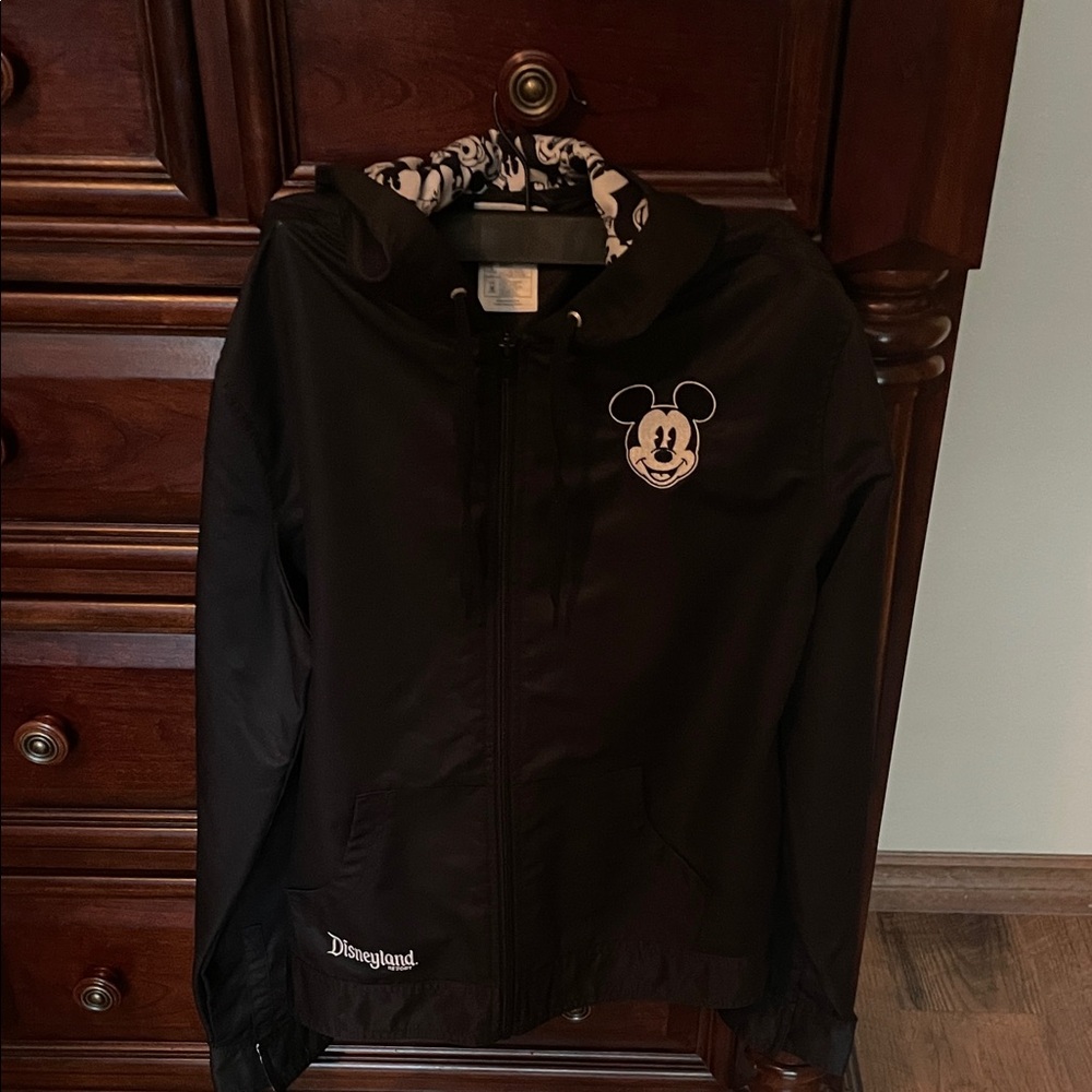 Disneyland Kids Black Jacket with Mickey Mouse Design